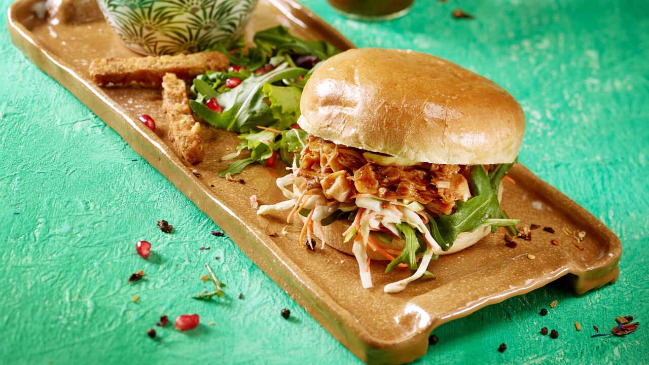 Neuheit: Jackfruit als Burger Patty