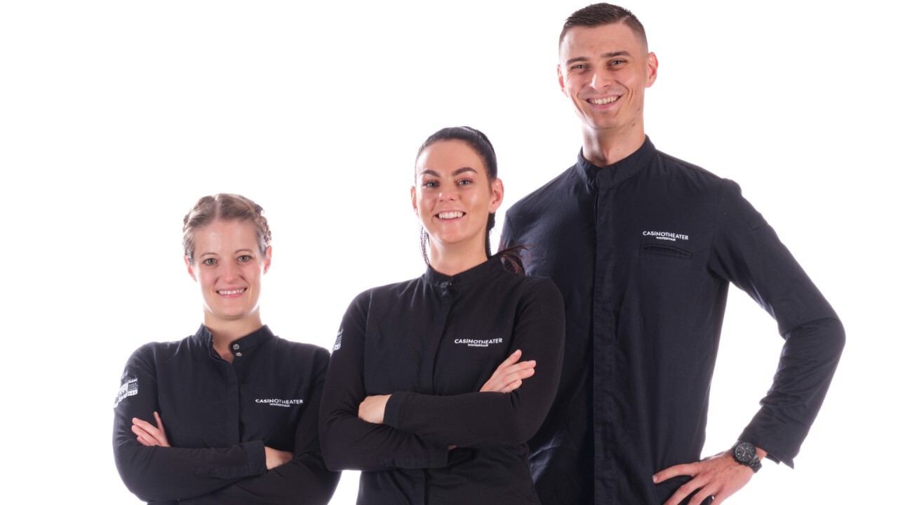 Das Team Casinotheater Winterthur (v.l.n.r.): Jeannine Rütimann, Diana Perini und Philipp Wenzel (Bild: Lukas Bidinger, Fotoplus)