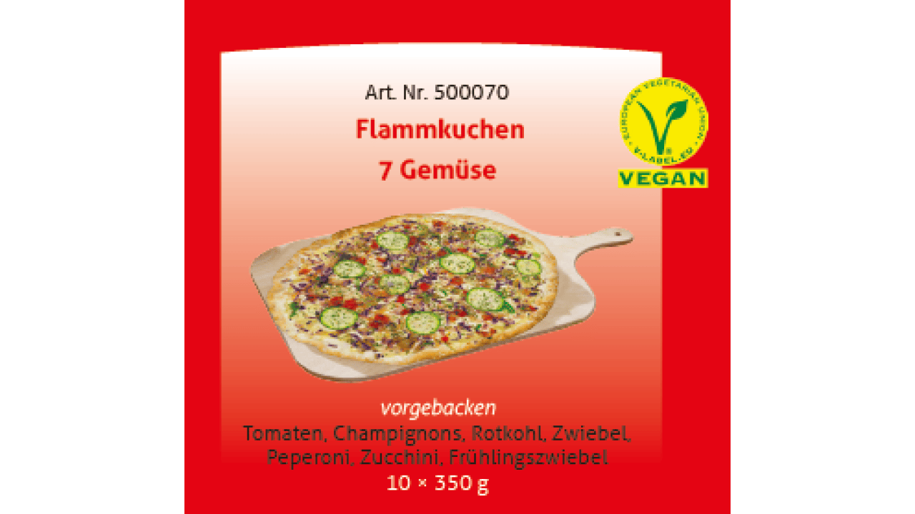 Flammkuchen - VEGAN